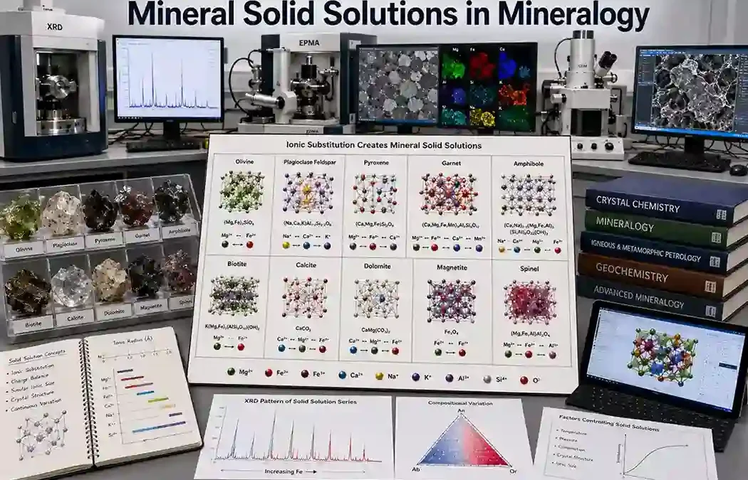 Mineral Solid Solutions in Mineralogy