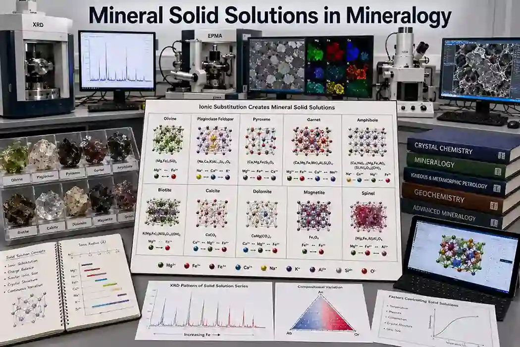 Mineral Solid Solutions in Mineralogy