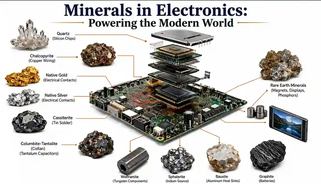 Minerals in Electronics Powering the Modern World