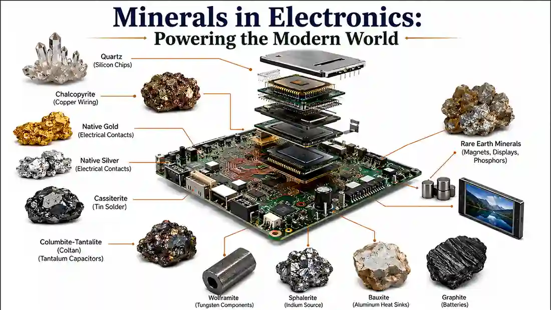 Minerals in Electronics Powering the Modern World