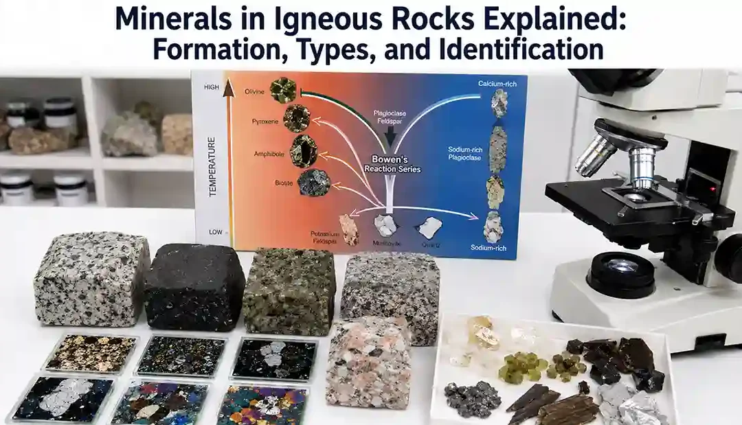 Minerals in Igneous Rocks Explained: Formation, Types, and Identification