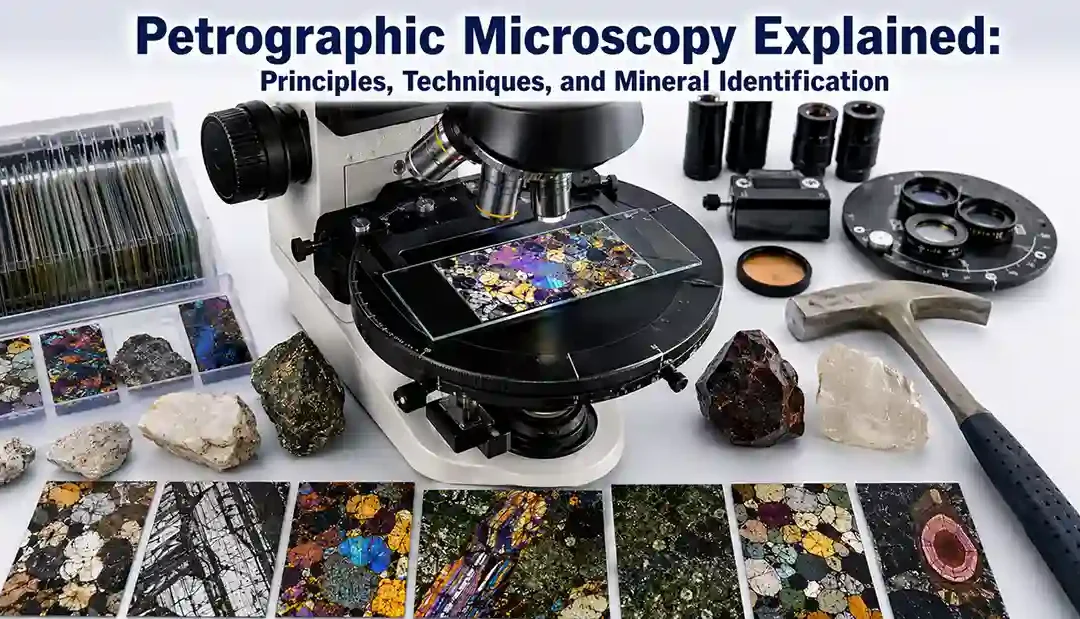 Petrographic Microscopy Explained: Principles, Techniques, and Mineral Identification