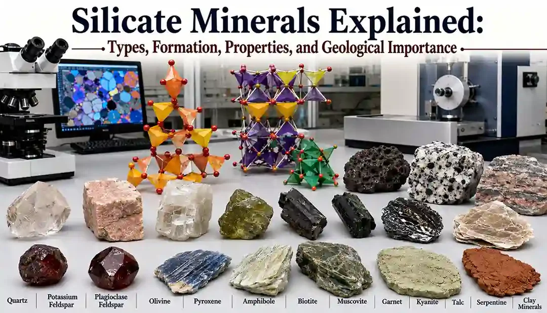 Silicate Minerals Explained: Types, Formation, Properties, and Geological Importance