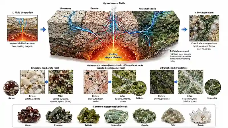 Sources of Metasomatic Fluids