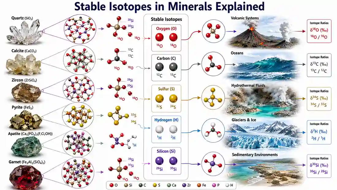 Stable Isotopes in Minerals Explained