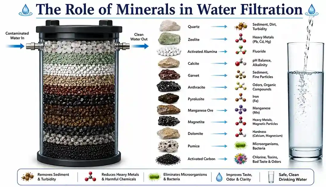 The Role of Minerals in Water Filtration