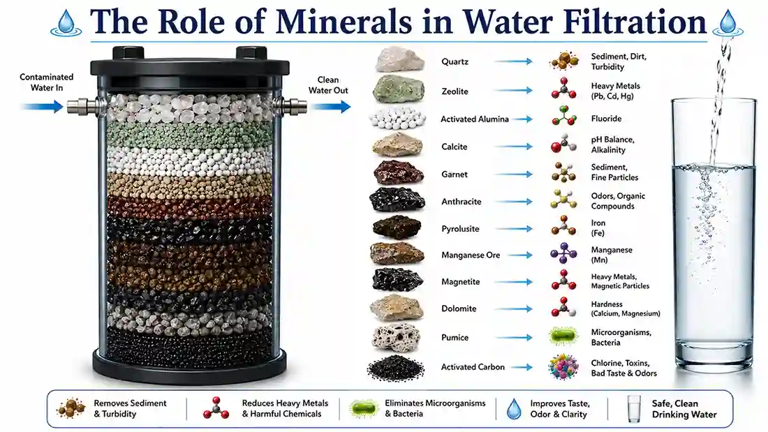 The Role of Minerals in Water Filtration
