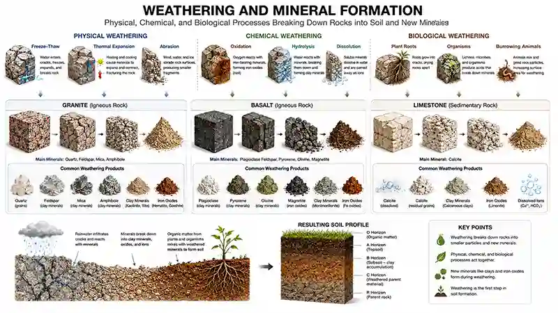 Types of Weathering