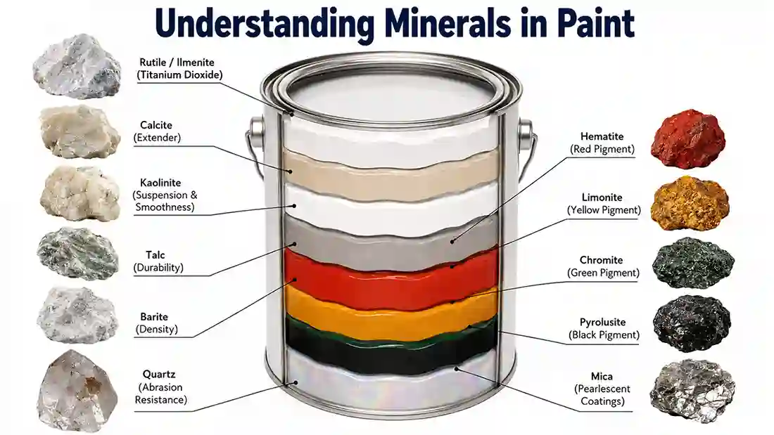 Understanding Minerals in Paint