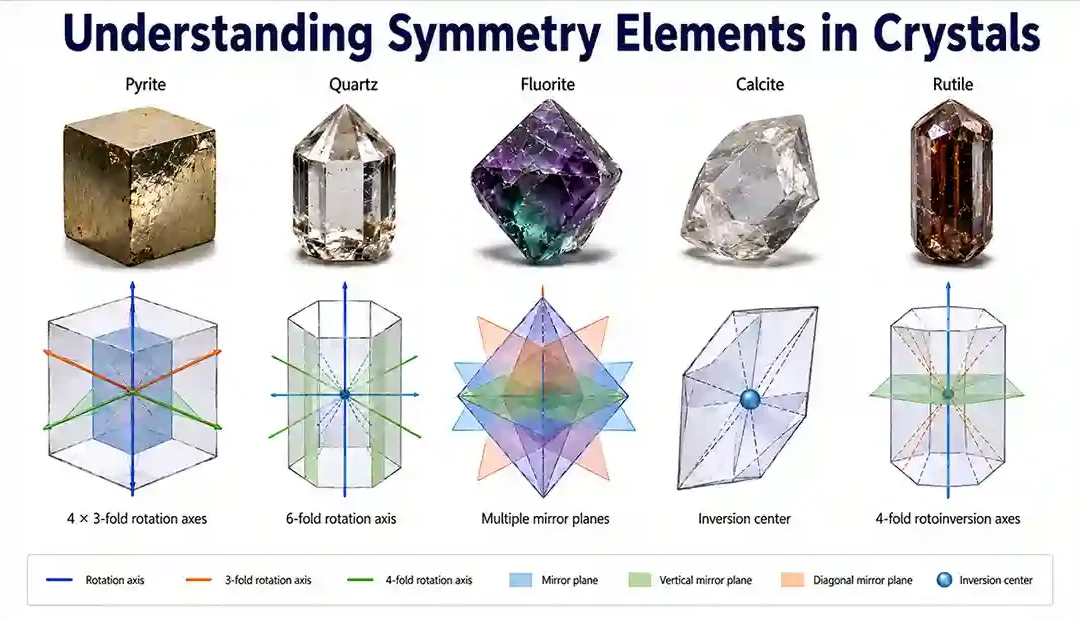 Understanding symmetry in crystals