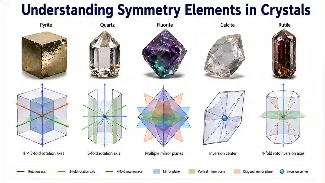 Understanding symmetry in crystals