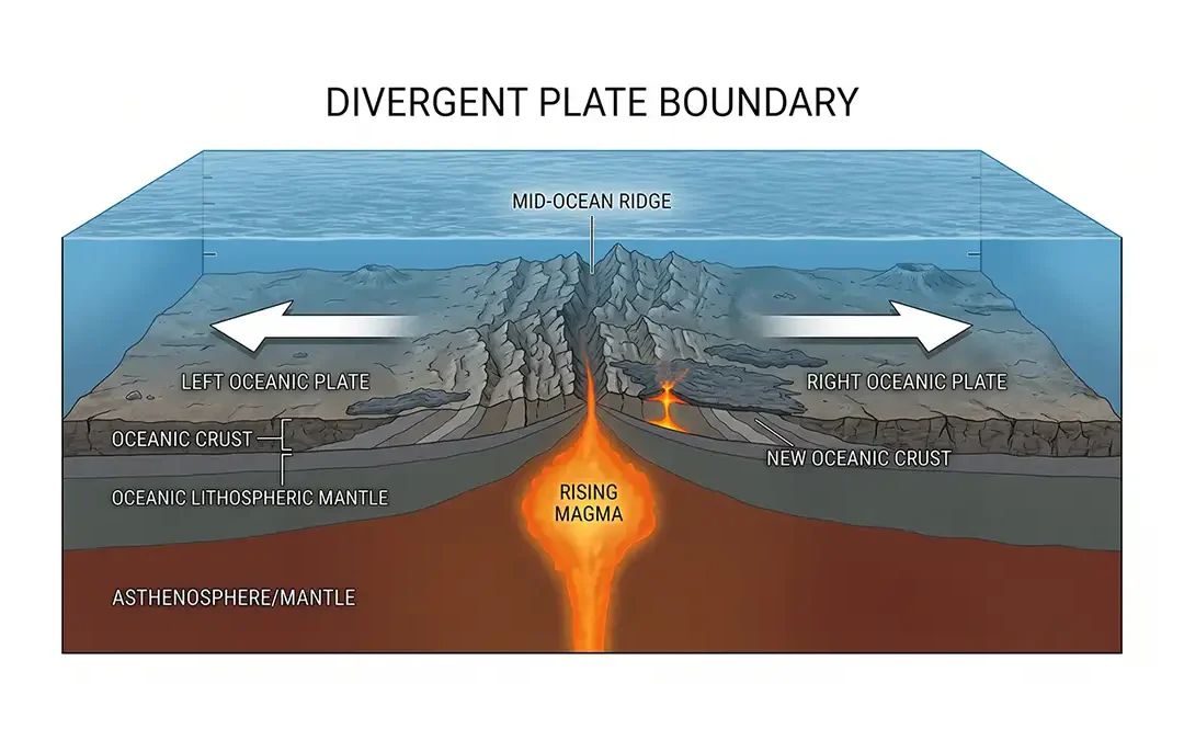 Divergent Plate Boundary
