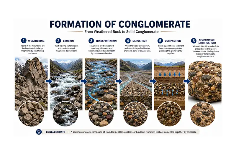 How Does Conglomerate Form?