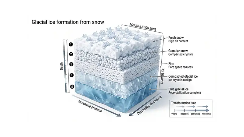  Glaciers Form