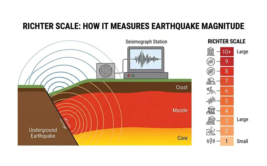 Richter Scale: How It Measures Earthquake Magnitude
