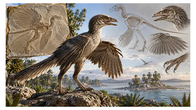 Archaeopteryx feathered theropod from the Late Jurassic