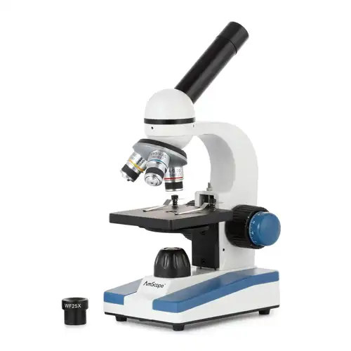 AmScope M150C1000X All-Metal Optical Glass Lenses Cordless LED