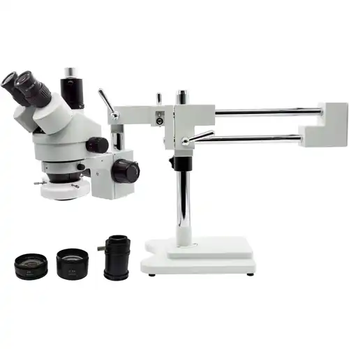 ZTEEERS Professional Trinocular Stereo Zoom Microscope